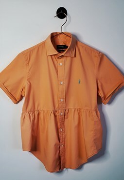 Reworked Ralph Lauren Smock Shirt Size 8-10 
