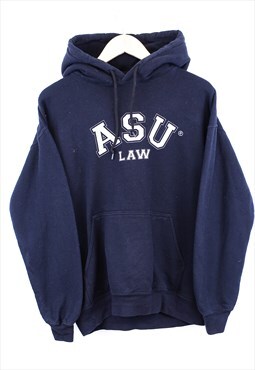 Vintage ASU Law Hoodie Black With College Graphic 90s