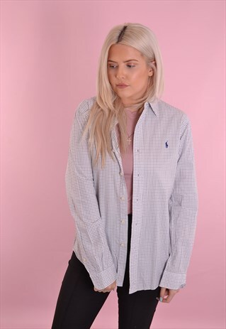 RALPH LAUREN CHECK SHIRT GRL798