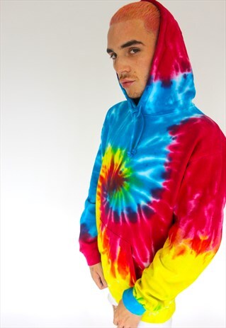 THE UNIVERSE TIE DYE SUMMER FESTIVAL HOODIE