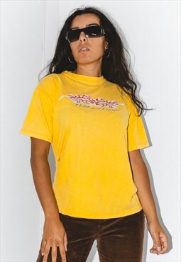 Vintage Y2K Rave Tattoo Printed Graphic Tshirt