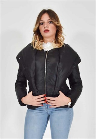 VERSACE JEANS CASUAL BLACK JACKET