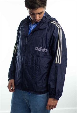 VINTAGE ADIDAS JACKET LOGO 90S L 10