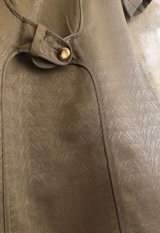 VINTAGE GOLD POPPER DETAIL DRESS