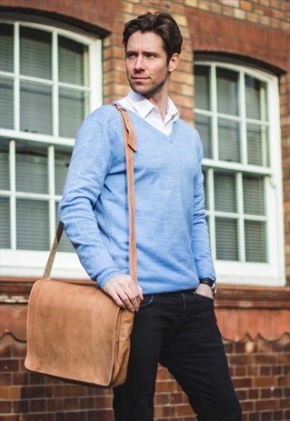 THE TAN URBAN MESSENGER BAG
