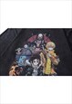 ANIME T-SHIRT JAPANESE CARTOON VINTAGE WASH TOP LONG TEE