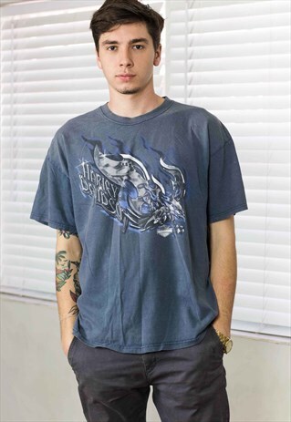 VINTAGE HARLEY-DAVIDSON T-SHIRT LOGO 90S XL 8.8