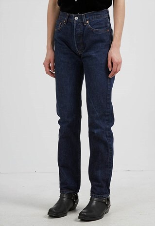VINTAGE BLUE LEVI'S 501 FIT DENIM JEANS