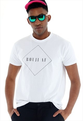 BOUJI AF WHITE T SHIRT