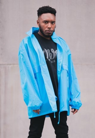 WINDBREAK JACKET - TURQUOISE BLUE