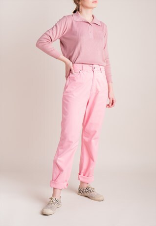 MERINO WOOL PINK SWEATER
