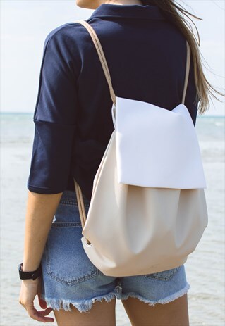 BOOFLAP NUDE WHITE