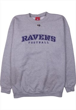 Vintage 90's NFL Sweatshirt Crew Neck Spellout Ravens