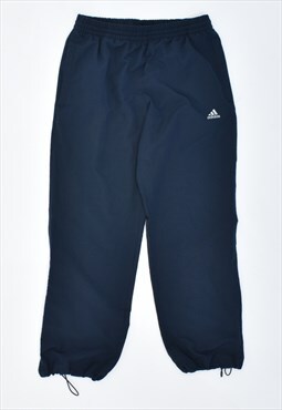 Vintage 90's Adidas Tracksuit Trousers Navy Blue