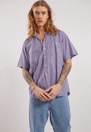 VINTAGE SPOTTED SHORT SLEEVE SHIRT