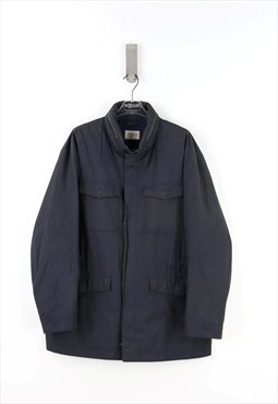 Armani Collezioni Vintage Showerproof Rain Jacket in Blue