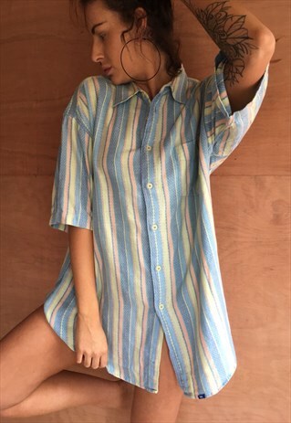 OVERSIZED RETRO 90S 80S VINTAGE UNISEX FESTIVAL SHIRT