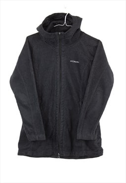 Vintage Zip Up Columbia Fleece Jumper in Black S