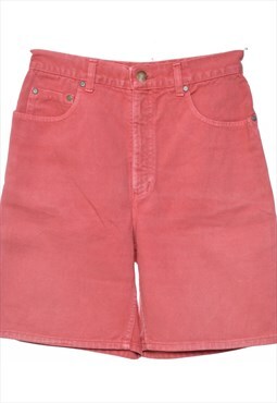 Vintage Pale Pink Denim Shorts - W28