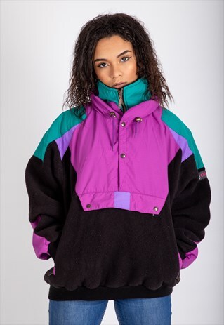 VINTAGE 1/4 ZIP FLEECE SWEATSHIRT MW10