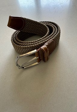 Vintage Khaki Brown Belt.