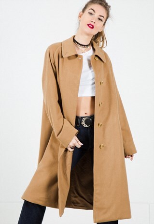 VINTAGE 80S ORIGINAL BURBERRY COAT / S3922