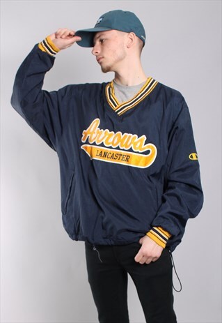 VINTAGE CHAMPION WINDBREAKER SWEATSHIRT