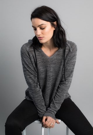 ZHANGYE ECO-FRIENDLY MARL HOODIE WITH SOFT BRUSHED BACK