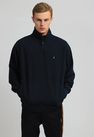 VINTAGE NAUTICA 1/4 ZIP SWEATSHIRT
