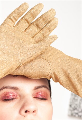 70S VINTAGE GOLD GLOVES