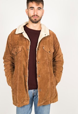VINTAGE 80S LEVIS WINTER SHEEPSKIN JACKET / R1200R0029