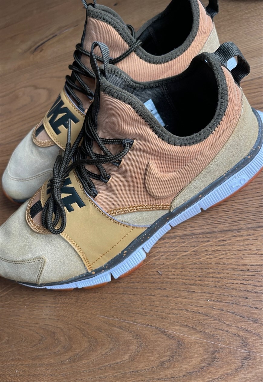 Nike free shop ace leather wheat