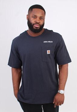 Men's Vintage Carhartt Navy pocket T-Shirt