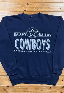 Vintage Dallas cowboys navy blue NFL sweatshirt small