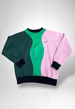 Reworked Nike Embroidered Sweatshirt