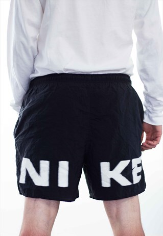VINTAGE NIKE BIG LOGO SPORTS SHORTS 90S L 3.9