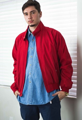 VINTAGE BOMBER JACKET LOGO 90S XL 21