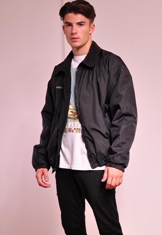 VINTAGE COLUMBIA ZIP UP WINDBREAKER JACKET