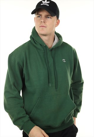 VINTAGE CHAMPION HOODIE GREEN