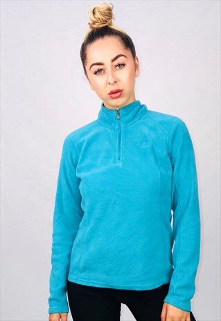 VINTAGE THE NORTH FACE 1/4 ZIP UP FLEECE
