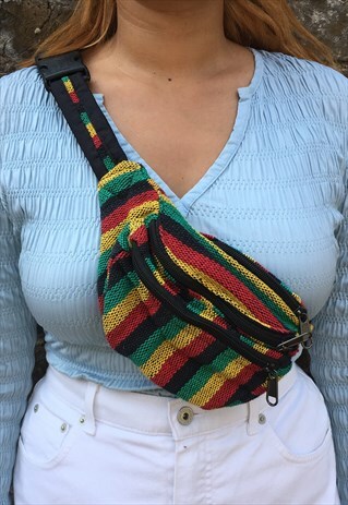 RASTA WOVEN MULTI BUM BAG