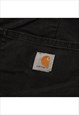 VINTAGE CARHARTT WORKWEAR ORIGINAL FIT BLACK TROUSERS WOMENS