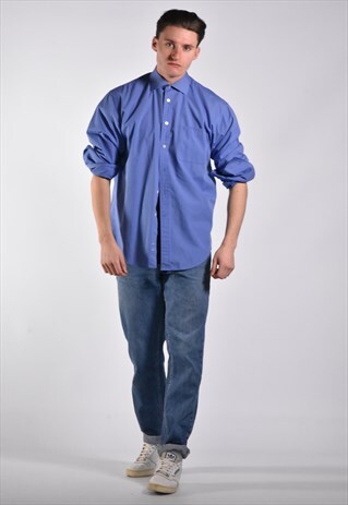 VINTAGE EARLY 2000'S YVES SAINT LAURENT DRESS SHIRT