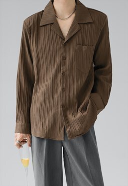 Men's Stripe Loose Shirt AW2022 VOL.1