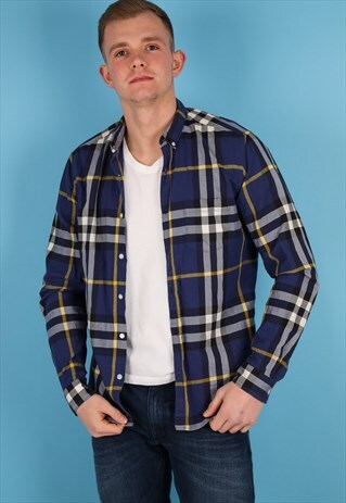 VINTAGE BURBERRY CHECK SHIRT NS154