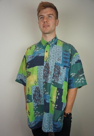 FUNKY PATTERNED SHIRT