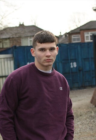 VINTAGE PURPLE CHAMPION SWEATSHIRT