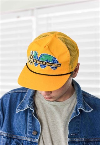 VINTAGE CMI TRUCKER CAP HAT LOGO 90S ONE SIZE 2.3