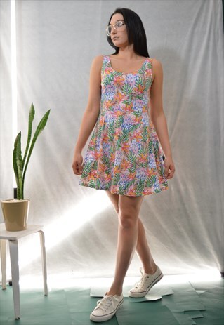 SUMMER FESTIVAL FLOWER DRESS
