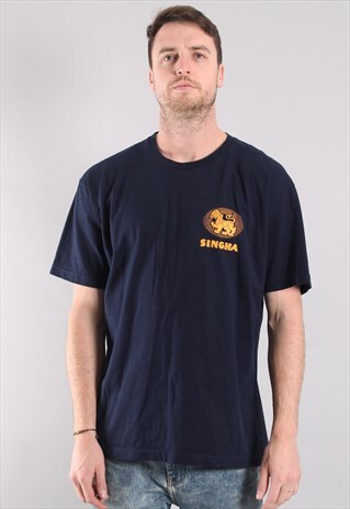 VINTAGE SINGHA BEER T-SHIRT XL